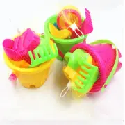 Kids Beach Bucket Spade Svel Rake Water Tools Kid BeachSand Tool Toy RR HO