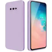 MCC For Samsung Galaxy S10e Soft Liquid Silicone Shockproof Case Cover G970 [Light Purple]