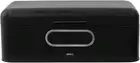 13323 Retro Bread Bin with Window, Large, Black