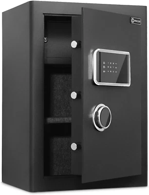 WINCENT Deluxe Home Security Safe, 2.55 Cubic Feet Safe Box with Digital Keypad