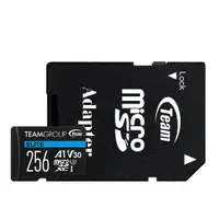 在飛比找PChome24h購物優惠-TEAM 十銓 Elite Micro SDXC 256G 