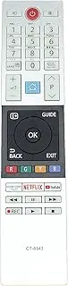 CT-8543 Remote Control Replacement for Toshiba TV 32W2863DG 32W2863DA 40L2863DG 43V5863DG 43B6863DG 49L2863DG 49U6863DG 49V5863DG 55V5863DG 55U7863DA 32W2863DG 32W2863DA 40L2863DG 43V5863DG