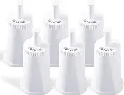 Replacement Water Filter for Breville Sage Oracle Touch,Barista,Claro Swiss,BES008,Bes920,BES878,BES880,BES980,BES990 Espresso Coffee Machine,Part #BES008WHT0NUC1-6 Pack