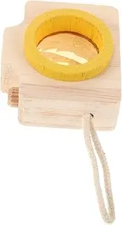 CORHAD Wooden Boys and Girls Camera Toy Educational Kaleidoscope Party Plaything Boys and Girls Toy