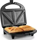 OSTBA Sandwich Maker, Toaster and Electric Panini Press with Non-Stick Plates, L