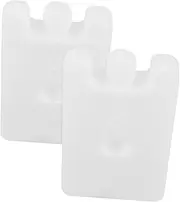 PAMINGONO 2pcs Lunch Ice Blocks Reusable Ice Packs Breastmilk Freezer Packs Thin Lunch Box Ice Blocks for Coolers Fans