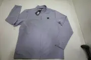 Travis Mathew Latitued Adjustment Jacket Mens Large Silver 1012D 01262923 New