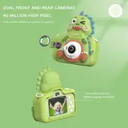Kids Camera, Selfi HD camera, Electronic Digital Camera with 32G SD card- Dino