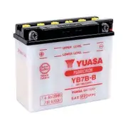 YUASA MOTORCYCLE YB7B-B +1LAC Motorcycle Battery 155072