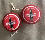 Two Genuine Russell Coke Yo Yo Coca- Cola Yo-Yo Made In Mexico