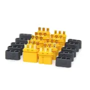 10Pcs Amass MR30 Connectors Plugs 5 Male + 5 Female Bullet For RC Lipo Battery