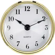 3-1/8 Inch (80 mm) Quartz Clock Fit-up/Insert with Arabic Numeral, Quartz