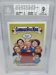 2016 Garbage Pail Kids 2nd Aleppo Gaffe Gary BGS 9 MINT Sticker 286 Made RARE