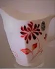 Fenton Pitcher Milk Glass Ruby Christmas 2007 NIB
