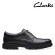 【Clarks】男鞋 Batcombe Tie GTX 防水素面粗獷大底正裝休閒鞋 皮鞋(CLM73437C)