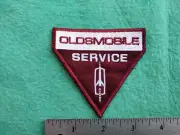 Oldsmobile Parts Service Dealer Uniform Pocket Maroon Patch