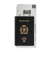 Balenciaga Passport Long Wallet One size Black