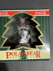 Coca Cola Ornament 1996 Polar Bear Collection