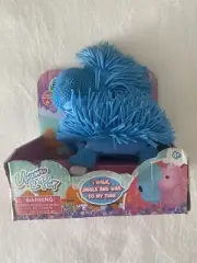 Eolo Toys Eolo Jiggly Pets Walking Barking Rubbery Puppy Dog Blue