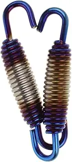 Generic 2PCS Spring for Motorcycles Spring Swivel Hook Metal Spring Hooks Universal Fit for Models