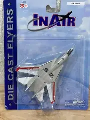 In Air F-14 Tomcat Diecast Plane 4.5” NIB