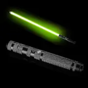 Light Saber Laser Sword Rgb 7 Colors Changeable Electronic Light Sword Fx Sound Black