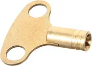 iplusmile Radiator Key Plumbing Bleeding Keys Radiator Valve Key Gas Key Radiator Bleeder Key Plumbers Tool Key Radiator Bleed Key Radiator Air Key Utility Key Socket Keys Pure Copper Golden