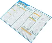 TOGEVAL Educational English Phonics Wall Chart for Boys and Girls Vocal Learning Poster Printing for Easy Understanding Design for -term Use for Preschool and Early Childhood Education