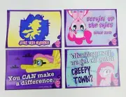 My Little Pony Collectible Stickers Pinkie Pie Fluttershy FIM Friendship Rare