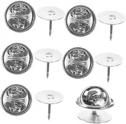 [Tofficu] Spurs Butterfly Hat Vintage Clutch Locking Pin Badge Backs Badge Pin Back Pin Backs for Enamel Pins Clutch Pin Backs Tie Tack Pin Keepers Pins for Crafts Stainless Steel