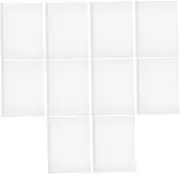 SHOWERORO Keep Your Files Tidy 10pcs Sliding Bar Binder Covers A4 Size Report Folders for School Office Portable