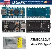 MICRO / TYPE-C USB ATMEGA32U4 5V 16MHz Board For Arduino Replace Pro Mini 1PCS