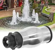Fountain Nozzle, G1 Male Thread Frothy Foam Jet Fountain Nozzle, Waterscape Nozzle for Ponds Garden Lake, 304 Stainless Steel Water Spray Nozzle