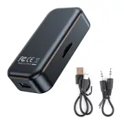 Bluetooth 5.4 Adapter Audio Music Wireless Receiver AUX 3.5mm Home Car Connector