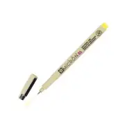 XSDK05-03 Sakura Pigma Micron 05 Marker Pen, 0.45mm Tip, Yellow, Pack of 1