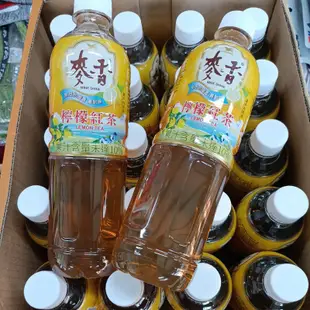 【箱出】(嘉里快遞免運)統一麥香系列-檸檬紅茶  600ml*24入 20240602（箱出限宅配 1單1箱）