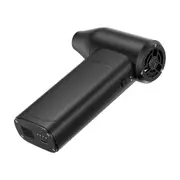 Mini Turbo Violent Fan X3 130000RPM Jet Blower Turbofan Tool Brushless Motor Fan for Household Outdoor Cleaning Black