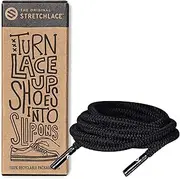 [THE ORIGINAL STRETCHLACE] | Elastic Shoe Laces | As Seen on Shark Tank | Round Stretch Shoelaces