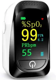 Finger Pulse Oximeter for Home Use Yunsye Portable Fingertip Blood Oxygen