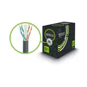 SERVEREDGE CAT6 305m Network Cable - UTP Solid PVC 23AWG - GREY