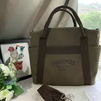 在飛比找PopChill優惠-[二手] HERMES Pansage Groom 尼龍帆布