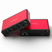 USB Audio Interface (24Bit/192kHz)+48V Phantom Power for Computer Recording P...