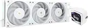 Thermalright Hyper Vision 360 UB ARGB White CPU Water Cooler,360mm Aio,IPS LCD Screen with 480x480 Resolution,Magnetic Panel Screen,Liquid CPU Cooler for AM4/AM5;Intel LGA1700/1851,3.95in LCD Display