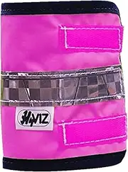 HyVIZ Leg Bands (UK Size: Cob/Horse) (Pink/Black)