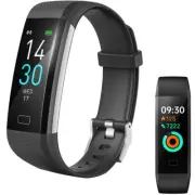 Jawploy Fitness Tracker with Heart Rate Monitor/Step Counter/Calories, Activity