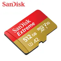 在飛比找蝦皮商城優惠-SanDisk Extreme 512G A2 V3 UHS