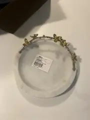 Michael Aram Bittersweet Trinket Tray New In Box 6.5” Marble