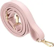 uxcell Leather Purse Strap Replacement Crossbody, 27.6-51.2 Inch Adjustable Bag Strap Purse Straps for Women Crossbody Bags Shoulder Bag Handbag, Pink