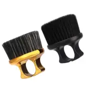 Face Duster Barber Black Beard Brushes Hair Cleaning Hairbrush Salon Cutting