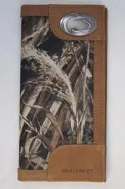 ZEP-PRO Penn State Nittany Lion REALTREE MAX-5 Camo Wallet ONLY NO BOX